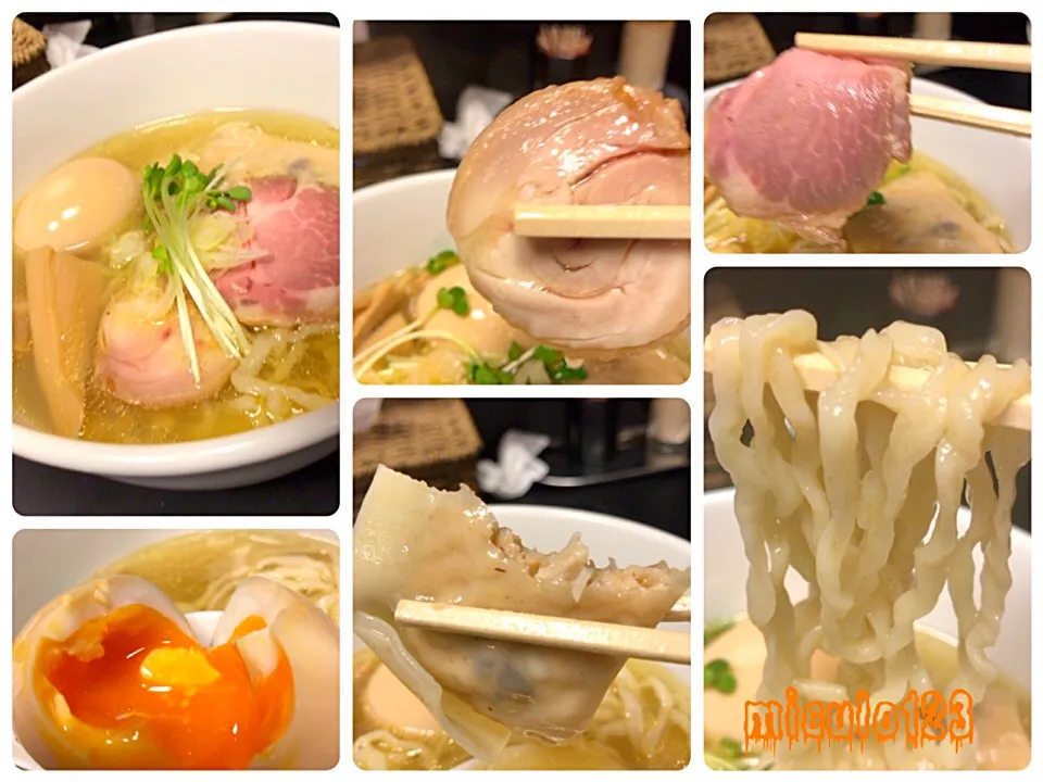 Snapdishの料理写真:鶏そば 塩(◍•ڡ•◍)❤|いつみさん