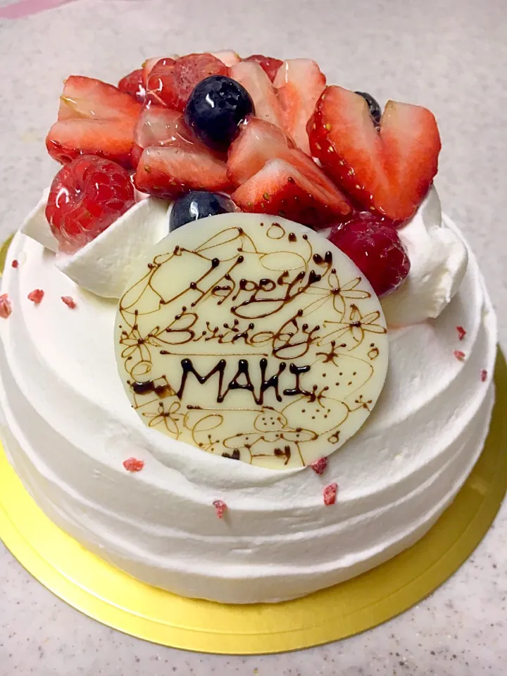 maki's birthday cake|マッキーさん