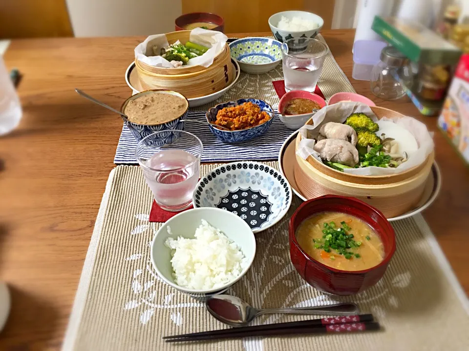 せいろでご飯☆今日の夕飯|あさこさん