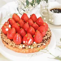 Snapdishの料理写真:いちごのタルト🍓
レシピはブログからどうぞ…😋|はつみさん