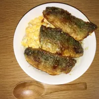 アジの照り焼き丼|ふみこさん