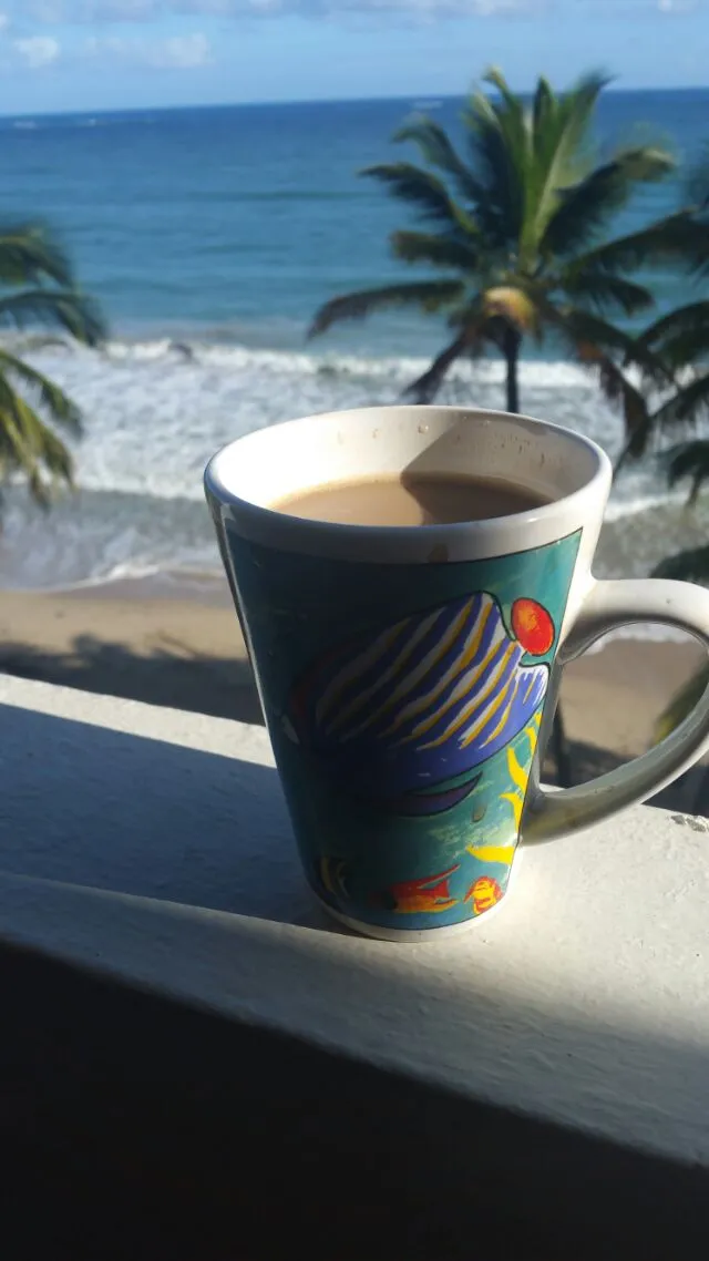 My Coffee in the morning in my second home love my backyard.|Frank Ortizさん