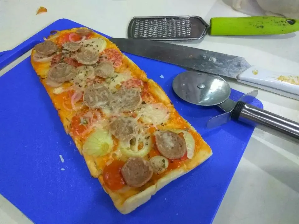 homemade pizza|Valentina Ubasisaさん