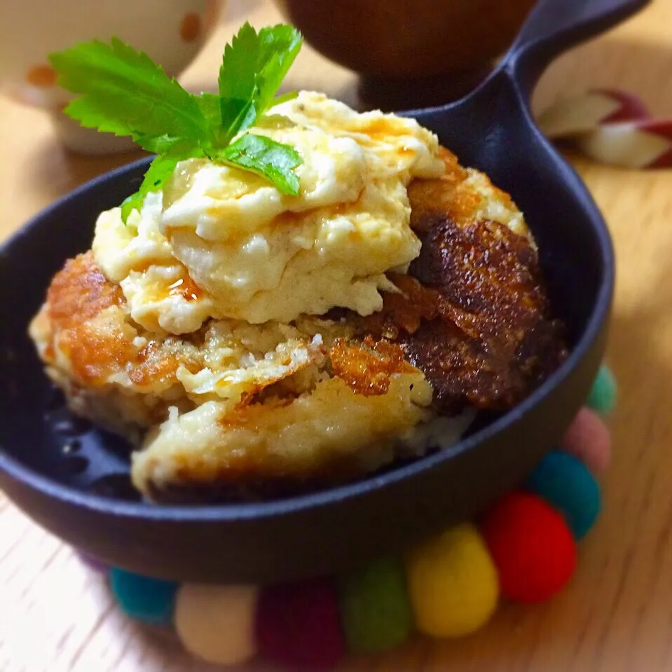 自然薯とレンコンのお好み焼き／OKONOMIYAKI-Japanese Savoury Pancake with Yam, Lotus Root|angiee♡さん