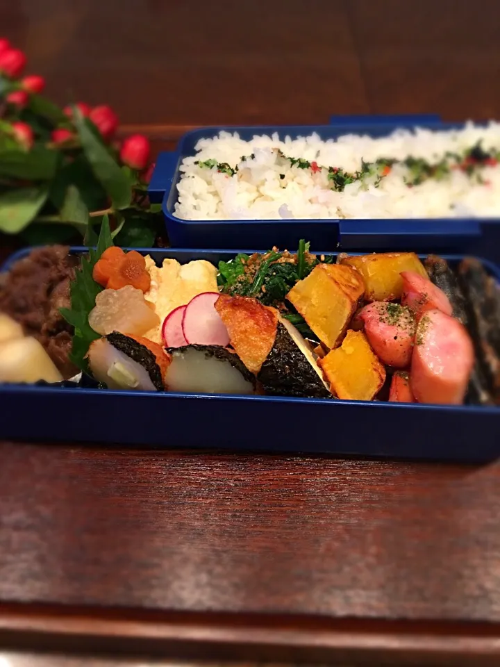 本日の高校生弁当🍱
がっつり食べたいからわっぱはやめてくれ❗️😅
困る〜〜。野球部⚾️|REINA✨さん