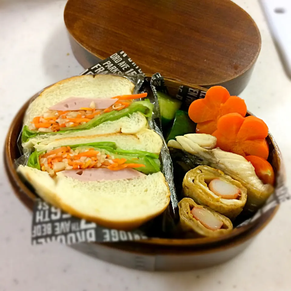 Snapdishの料理写真:月曜日お弁当〜|しーたけさん