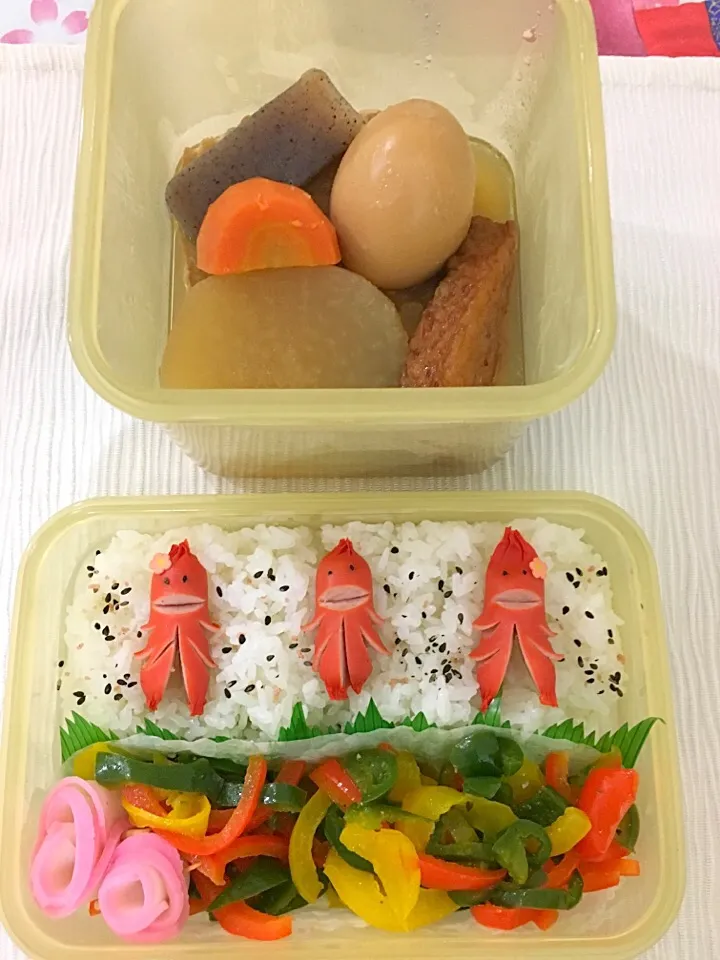 Snapdishの料理写真:11月28日  プクパパお弁当|プクママさん