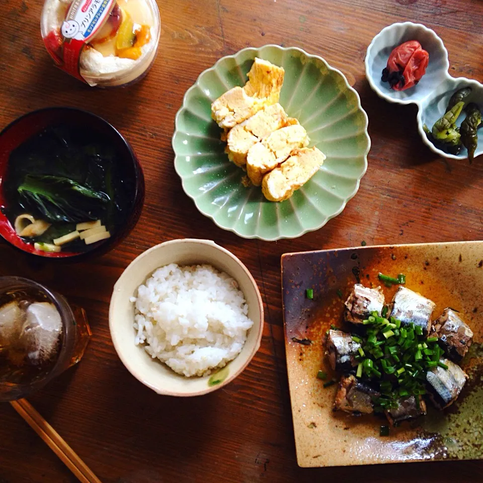 出し巻き卵失敗朝ご飯|谷口菜津子さん