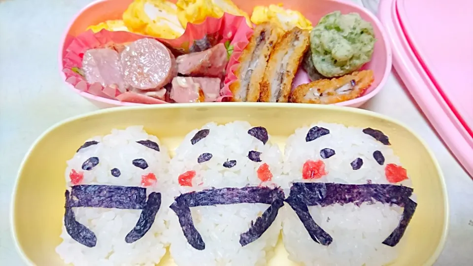 パンダさんお弁当|あい(•ө•)♡さん