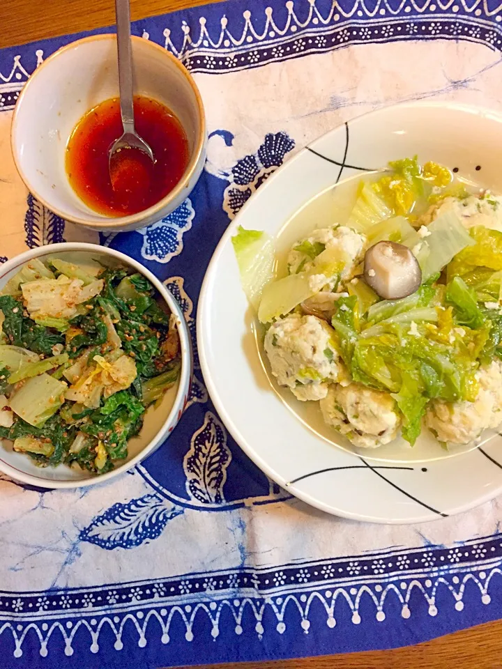 肉団子と白菜のスープ煮|まりまりさん