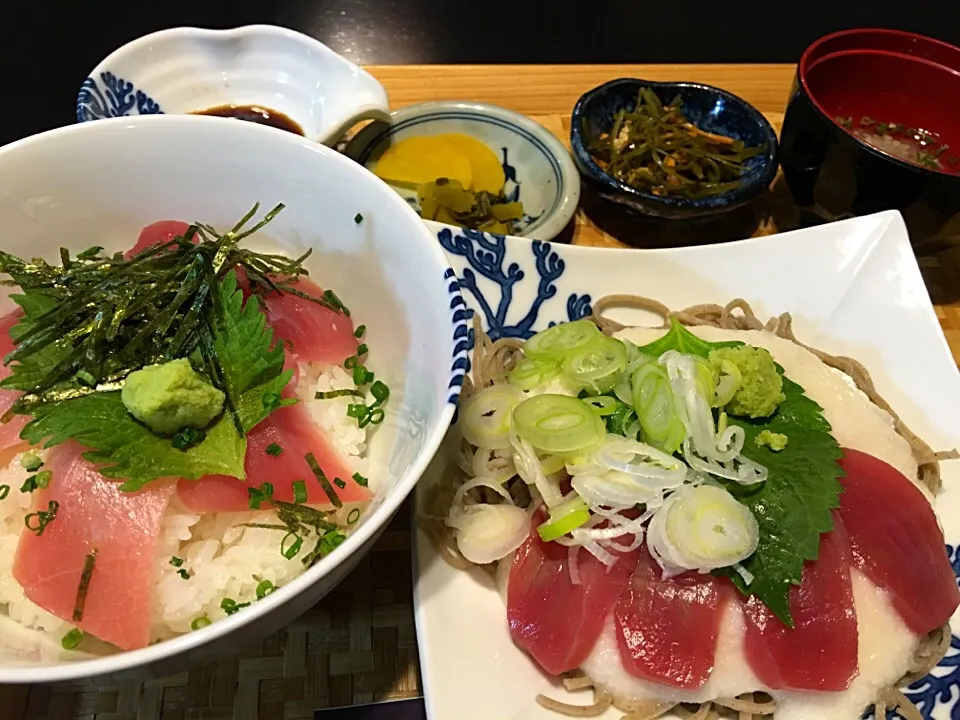 2016あまくさ丼丼フェア#19
天空まぐろど〜んとそば@天草蕎麦処苓州屋|神力屋 火酒さん