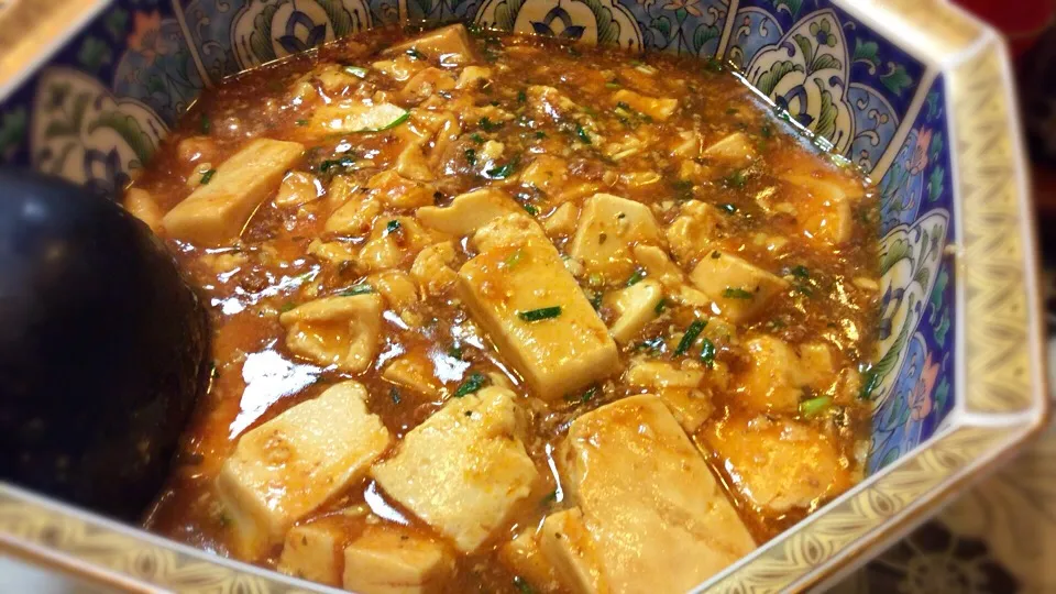 今日のメインは、麻婆豆腐😋|アライさんさん