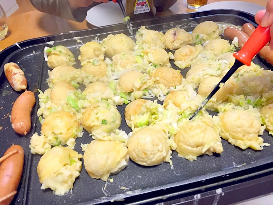 たこ焼きパーティー                       (((o(*ﾟ▽ﾟ*)o)))|ふみぃさん