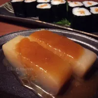 蒟蒻味噌おでんと納豆巻き⌄̈⃝|ひかりママさん