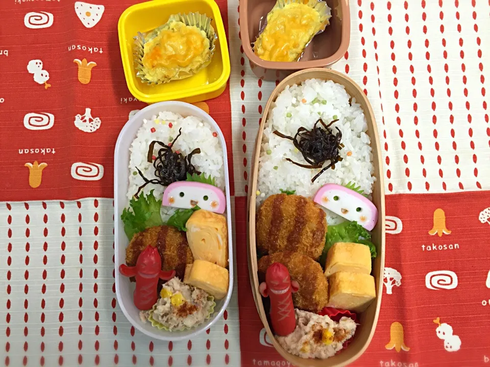 11/29 弁当男子！2人弁当|うっちーさん