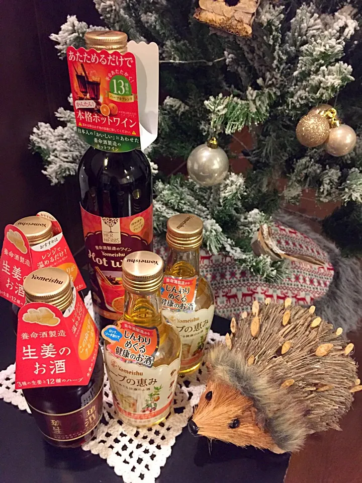 養命酒『琥珀生姜酒200ml、HER HERBS Hot wine、ハーブの恵み200ml』|Atsukoさん