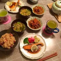 Snapdishの料理写真:夕飯...♪*ﾟ|sugisaki ❥❥さん