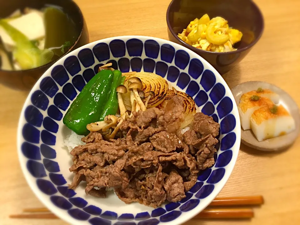 焼肉丼|奥泉いづみさん