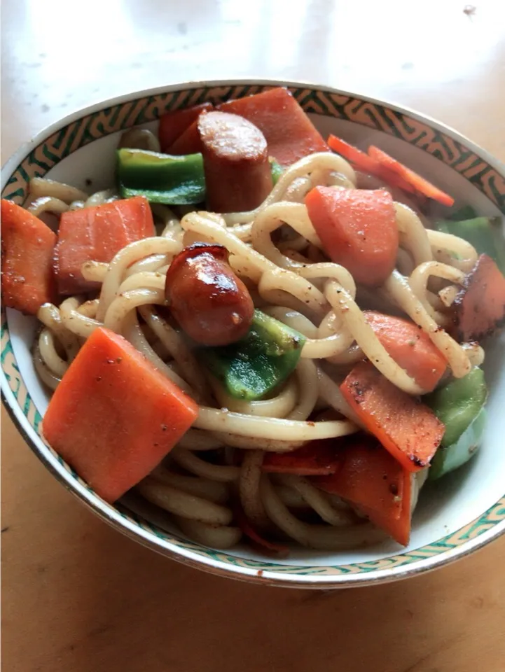 Snapdishの料理写真:焼うどん|あいこんさん