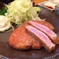 Snapdishの料理写真:浅草 牛カツ|Manamiさん