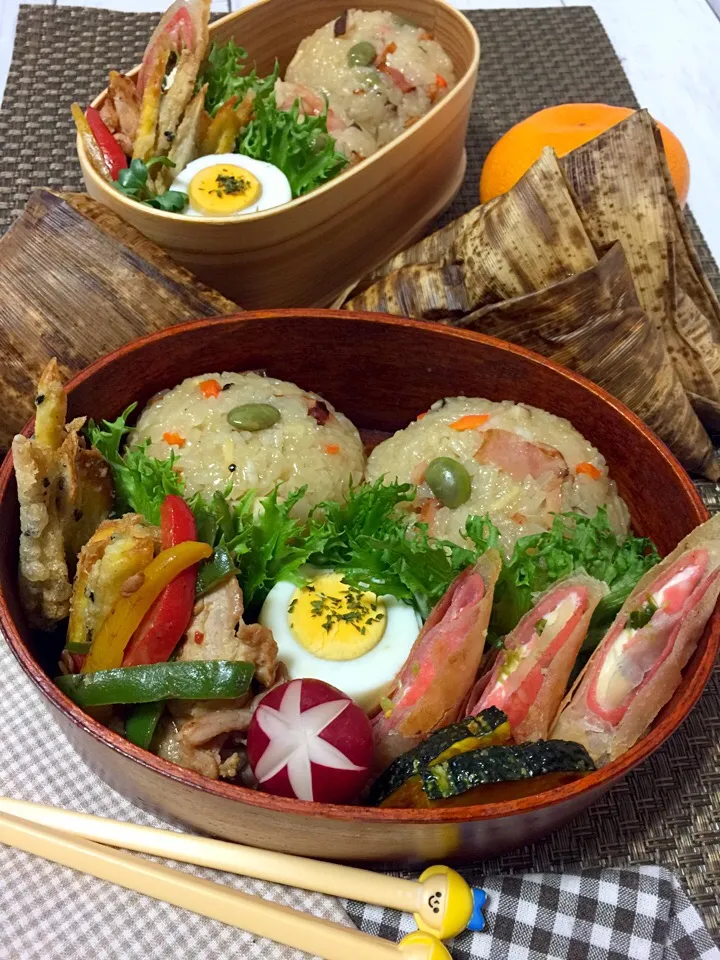 おこわとちまき弁当🍱|サリーさん