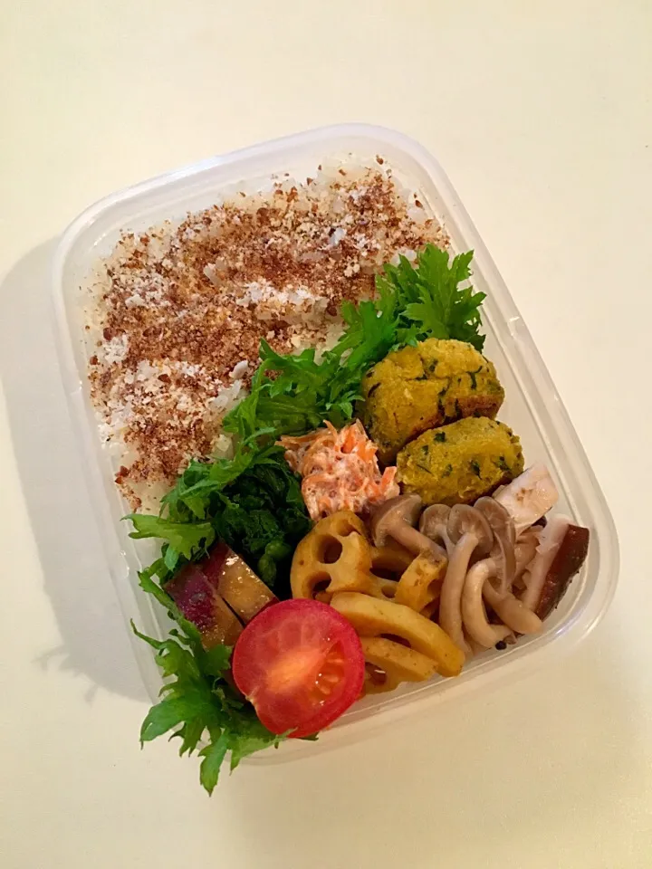 Snapdishの料理写真:Veganお弁当🍱2016/11/30|RISARISAさん