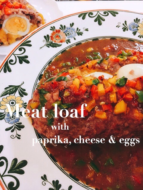 ミートローフw パプリカゆで卵チーズご飯 Chef Ak Ko Snapdish スナップディッシュ Id Is5ila