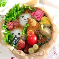 Snapdishの料理写真:長女のお弁当•*¨*•.¸¸♪︎|yu-miさん