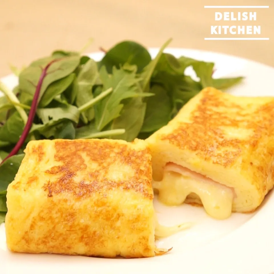 【動画】ハムチーズロールフレンチトースト  #delishkitchentv|DELISH KITCHENさん