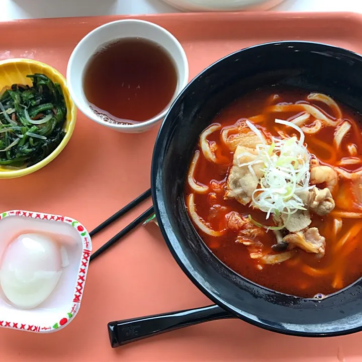 鶏白湯キムチうどん|山内博之さん