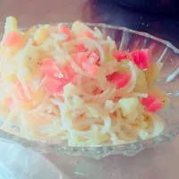 Snapdishの料理写真:スパゲティポテトサラダ|みぬさん