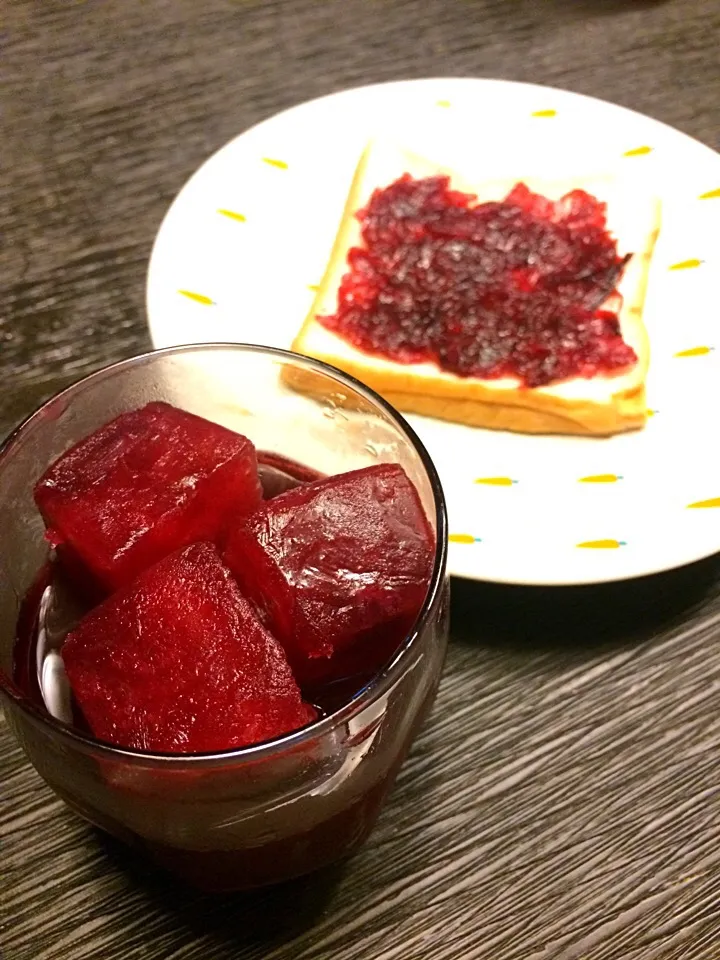 น้ำกระเจี๊ยบ แยมกระเจี๊ยบ / Roselle Juice and Jam|SaSaさん