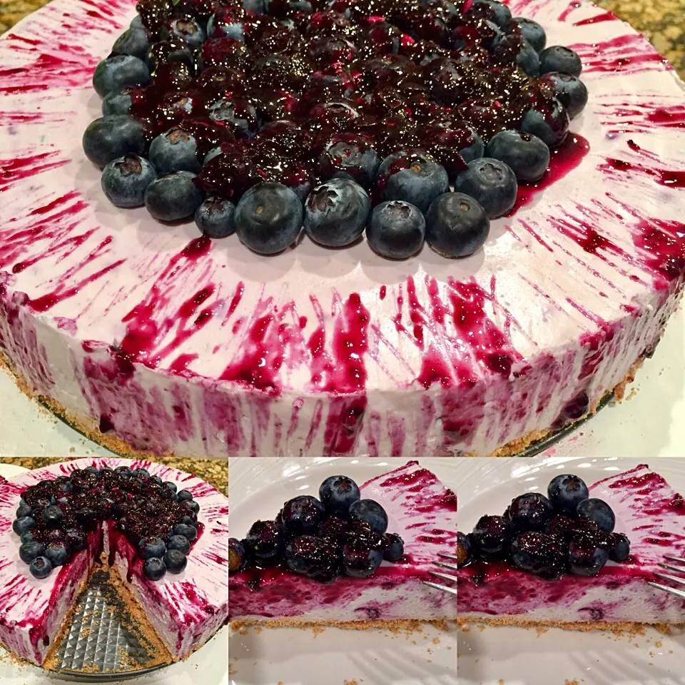 Blueberry Cheesecake|Alma's Home Kitchenさん