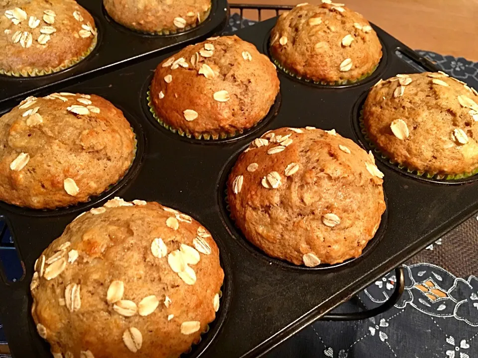 Banana oatmeal muffin for
Tomorrows breakfast ✨🍌☕️🍽|Babyluv Cabrera Ocampoさん