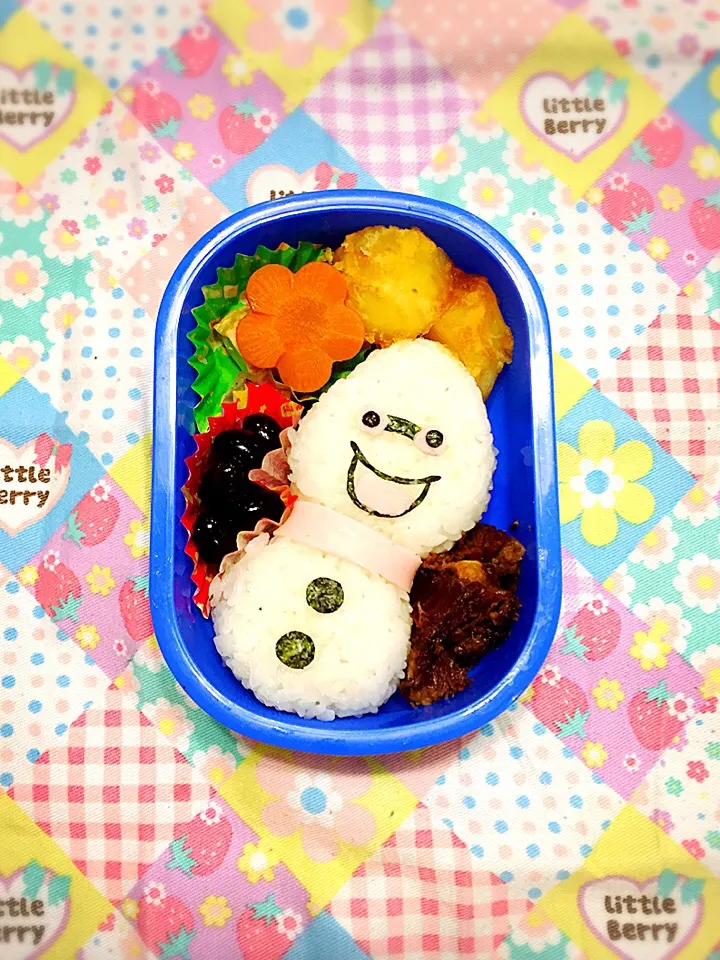 雪だるまのウィスパーお弁当☆|makoryuneさん