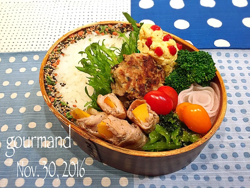 2016.11.30 息子お弁当♪|プーティさん