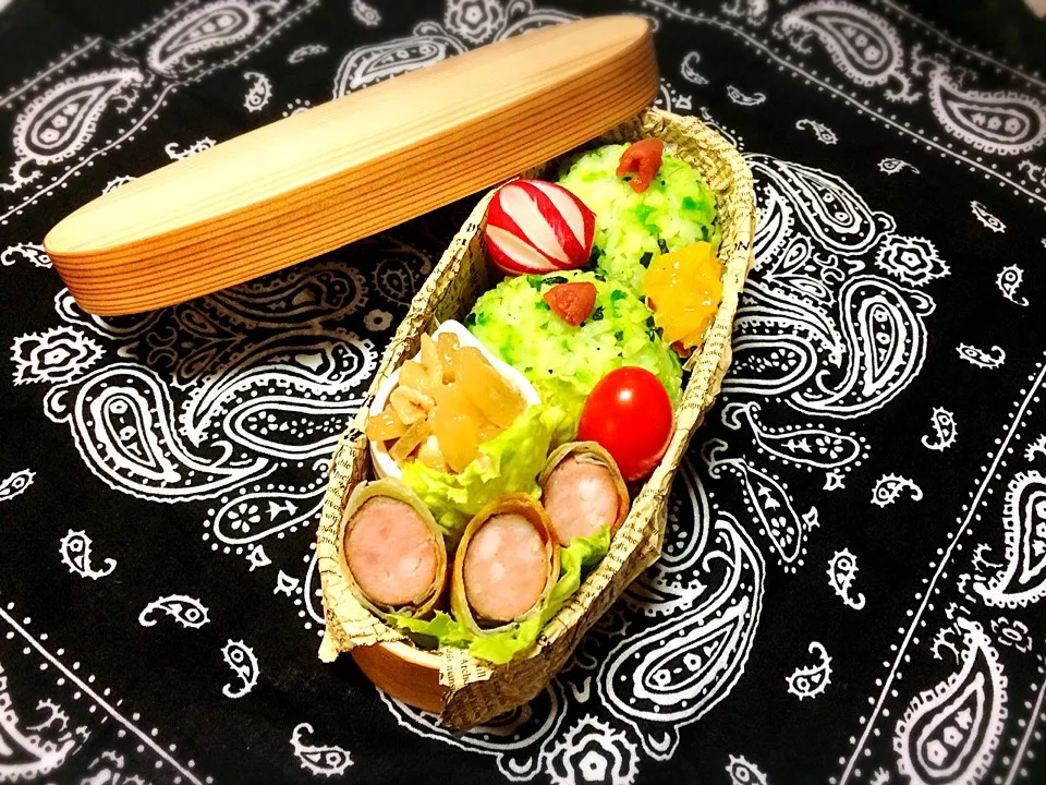 Snapdishの料理写真:ダンナ弁当〜꒰ ¨̮͚ ꒱♪ْ︎˖⋆︎|sally.127さん