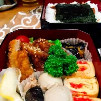 Snapdishの料理写真:パパ弁当🍱|廣川梢さん