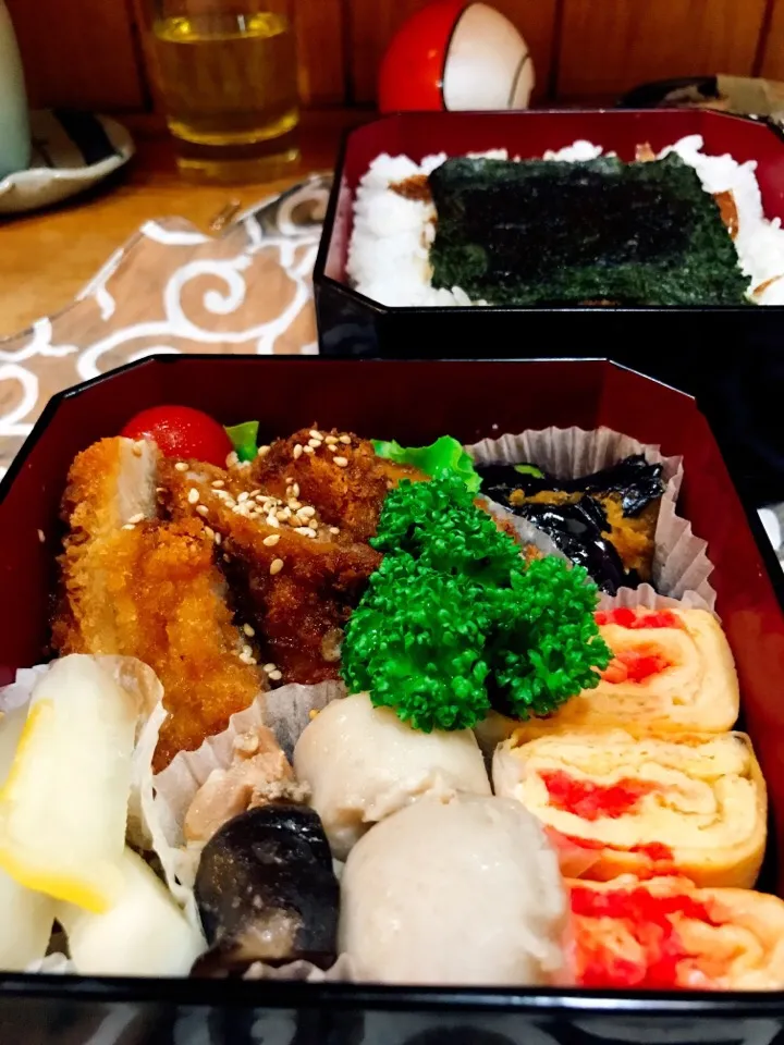 Snapdishの料理写真:パパ弁当🍱|廣川梢さん