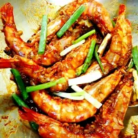 #prawn with tomato sauce and black pepper #sweetandsour #prawn #homemade|Tina Agnesh Lusianaさん