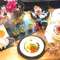 Snapdishの料理写真:クリスマスパーティ|Wataru Nishiharaさん