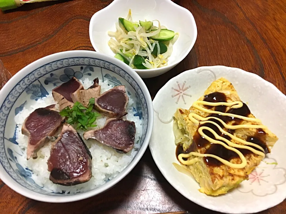 かつおのしそたたき丼|芝辻健二さん