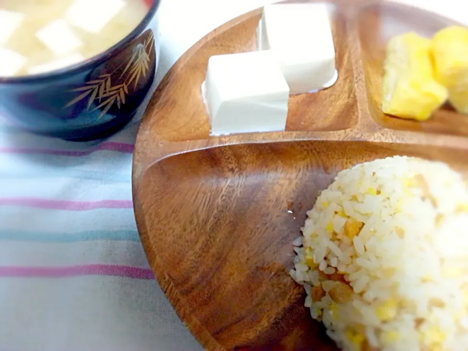 らっきょう炒飯|あまあまさん