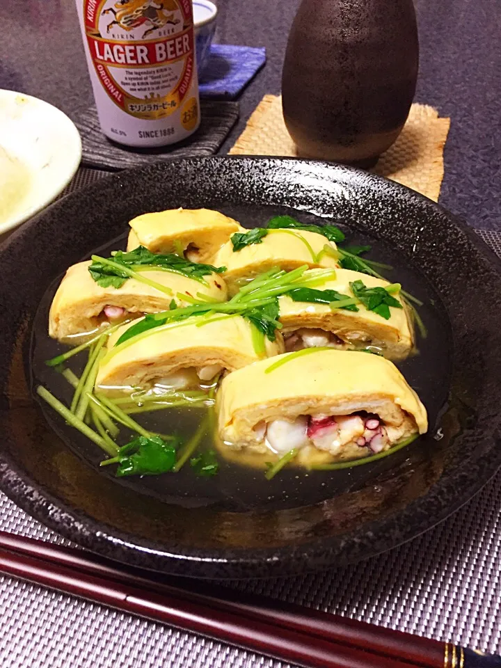 明石焼き風卵焼き|ほっけまんさん