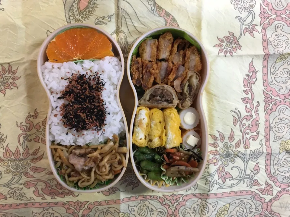 Snapdishの料理写真:父の作るお弁当 2016/12/2|じゅんさん