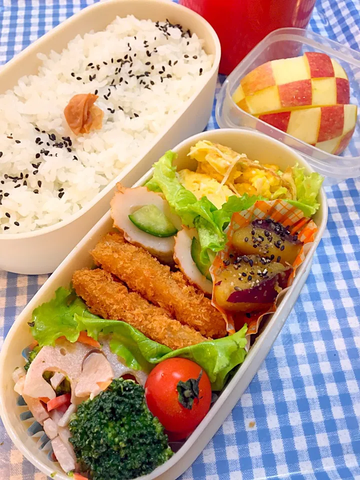 Snapdishの料理写真:イカフライ弁当☆12/2|yu-co☆さん