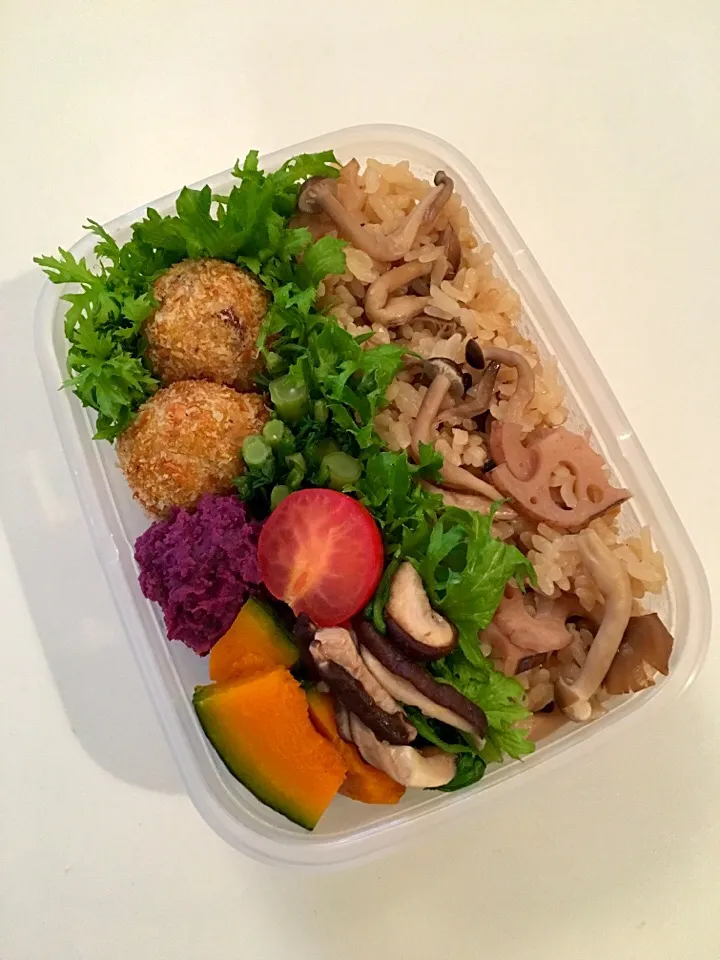 Snapdishの料理写真:Veganお弁当🍱2016/12/2|RISARISAさん