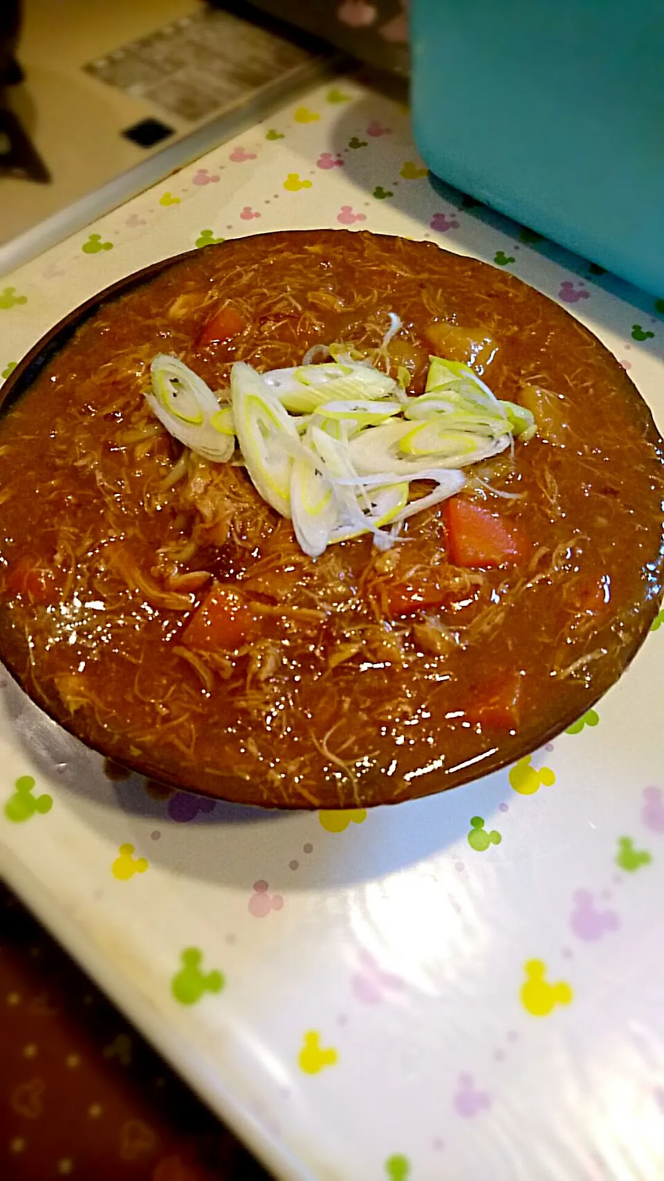 Snapdishの料理写真:決壊寸前カレーうどん|よちやまさん