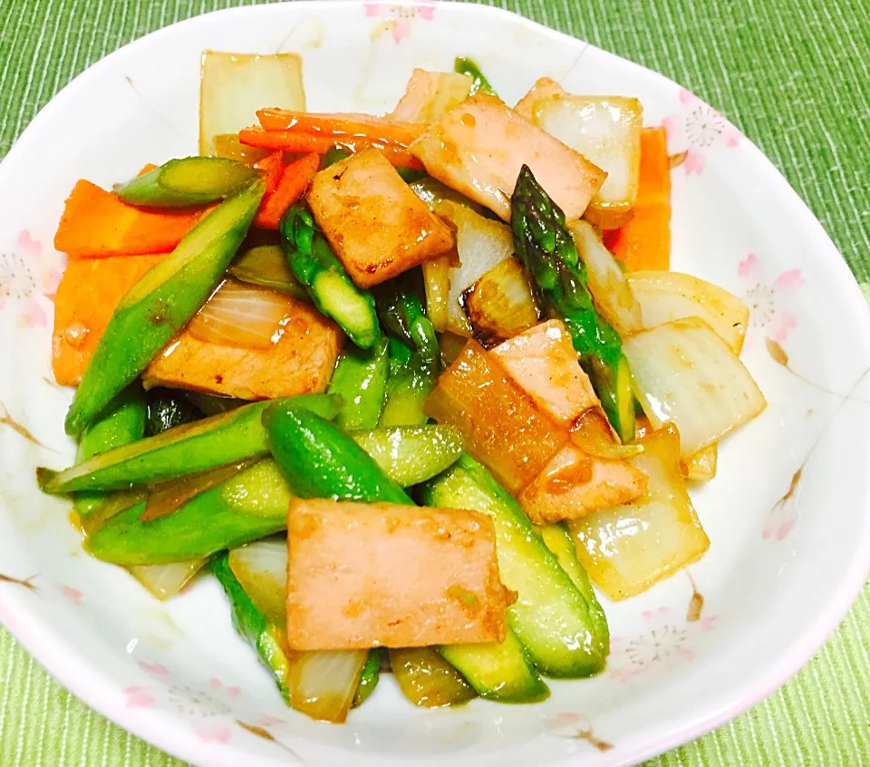 Ham And Asparagus Sauté|Jaimie Alvarezさん