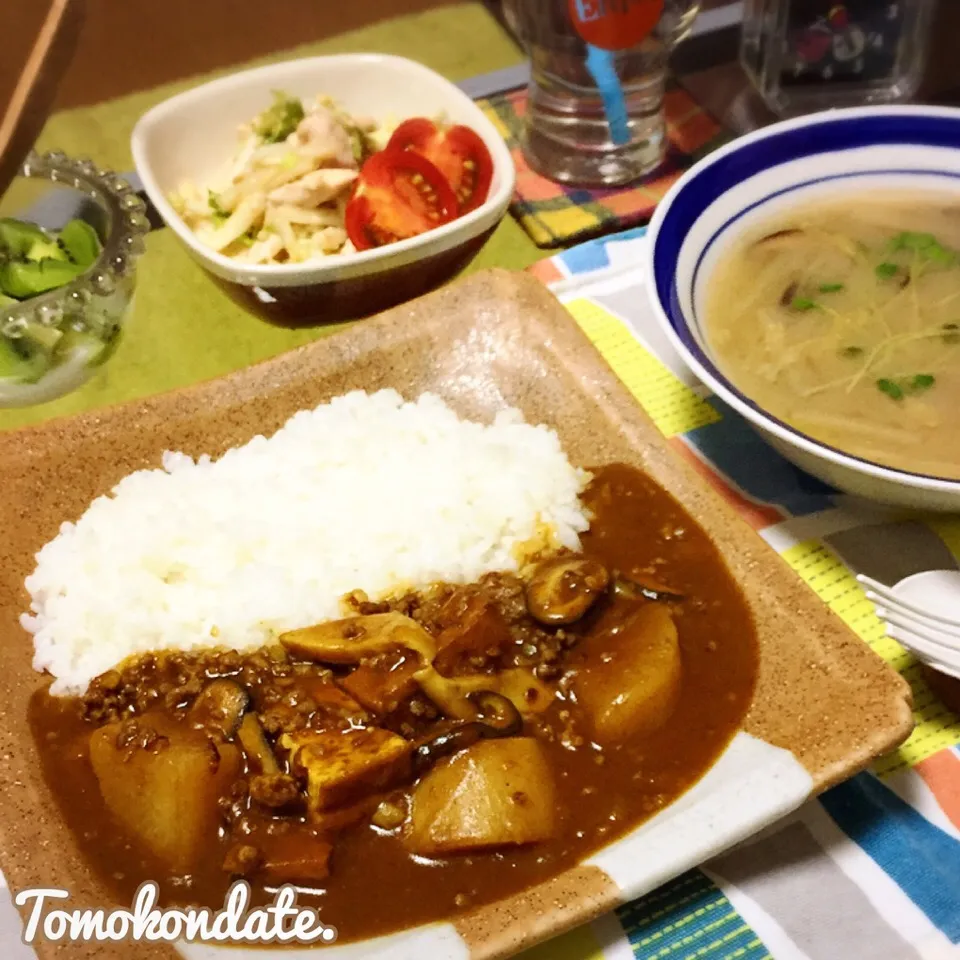 Snapdishの料理写真:煮物をリメイクカレー🍛♡|🇯🇵ともこちゃん。さん